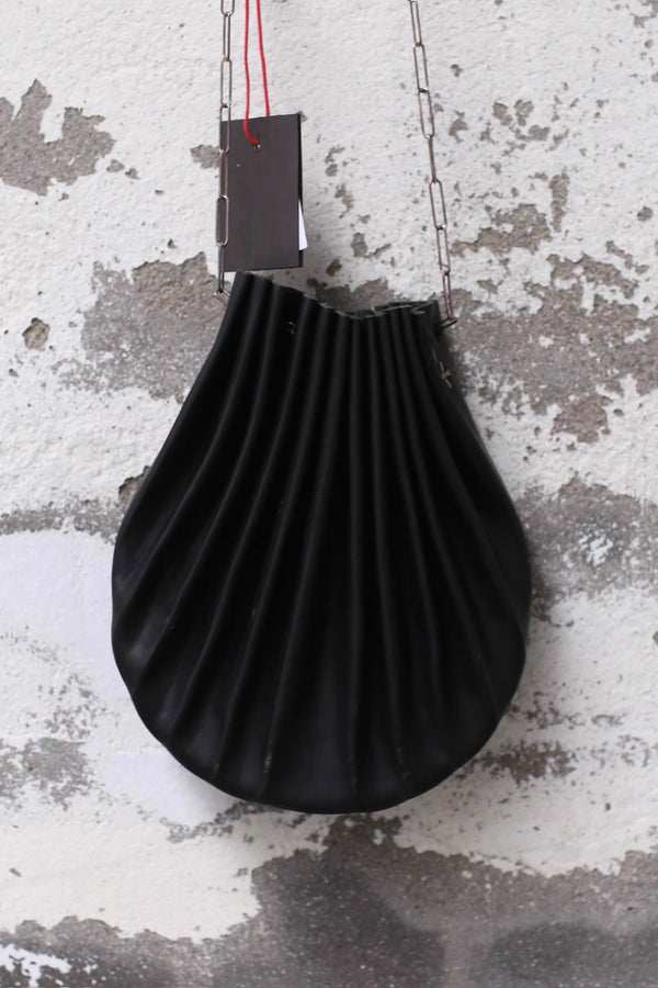 m.a+ Shell Bag Collection Italian Handmade MA-B70/C4 VIB1,0-BLACK Super Small Cowhide PM203
